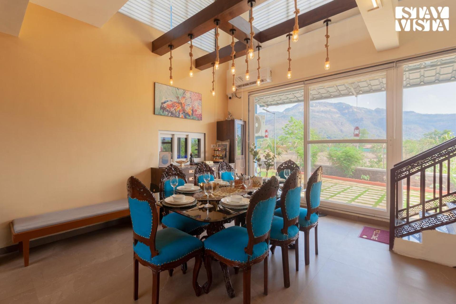 Stayvista'S Hillside Meadows - Mountainside Retreat With Farm View, Pool & Deck, Lawn & Gazebo Chinchavli Екстериор снимка